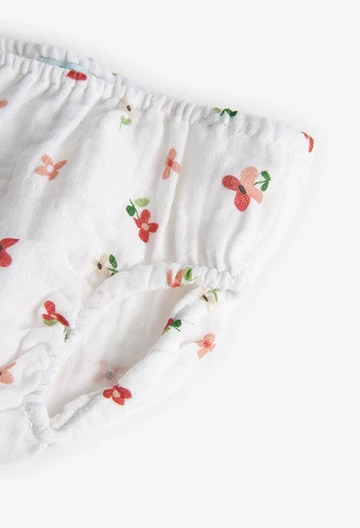 Baby girl's printed fantasy fabric dress