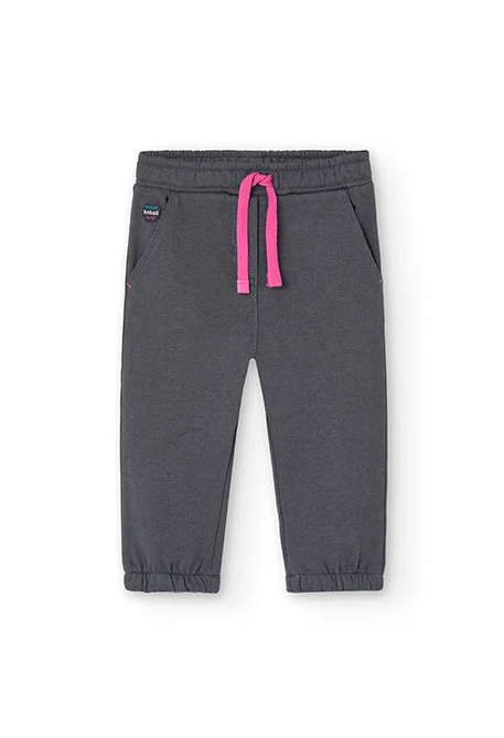 2tlg. Set mit Sweatshirt und Hose für Baby-Mädchen in Rosa