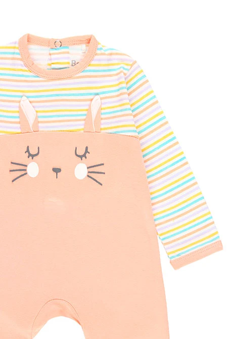 Grenouillère en tricot pour bébé - organique