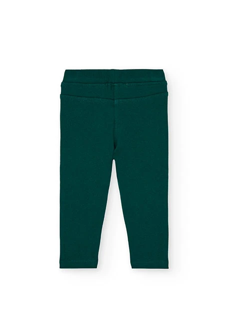 Conjunto menina de malha bege