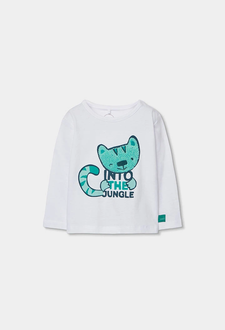 Ensemble bébé coton blanc