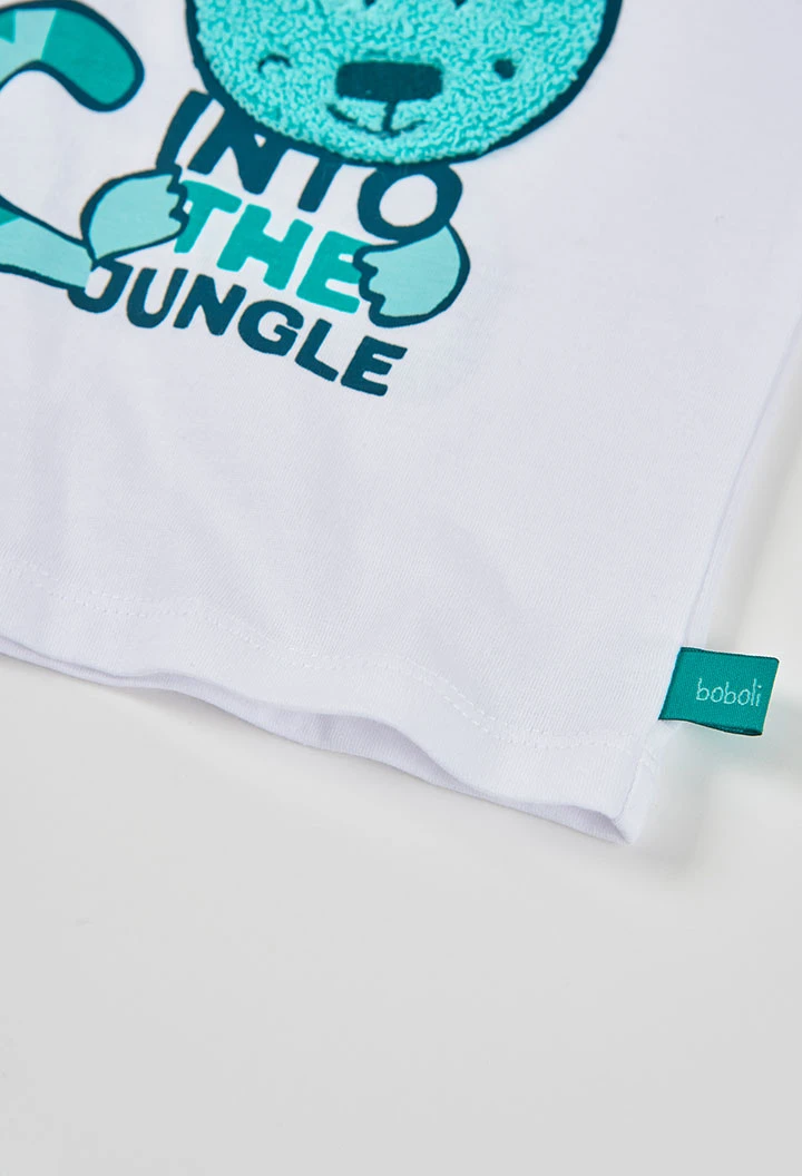 Conjunto bebé algodón blanco