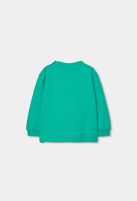 Conjunto bebé menino tricô verde