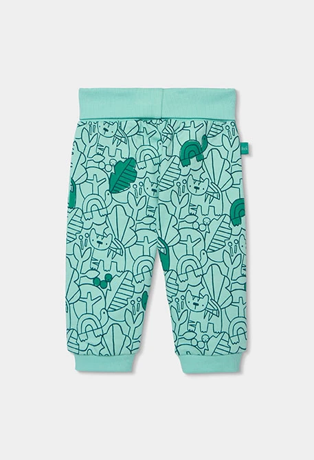 Completo bebè bambino maglia verde