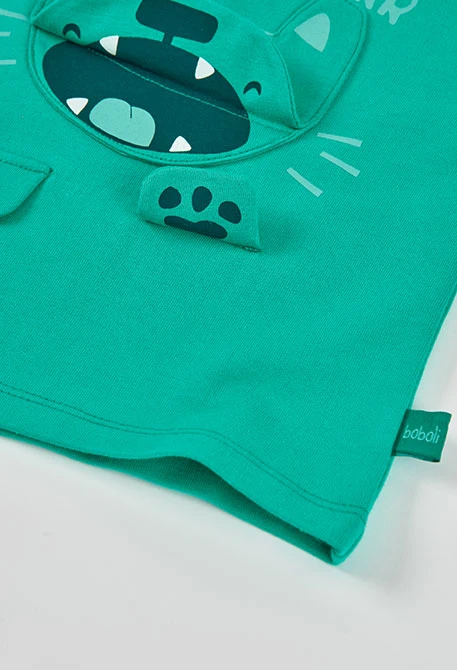 Conjunto bebé niño punto verde