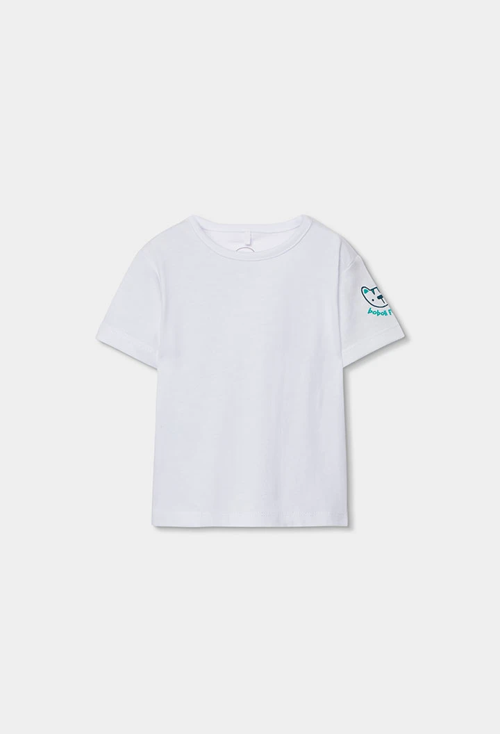 Ensemble en maille imprimé bébé coton