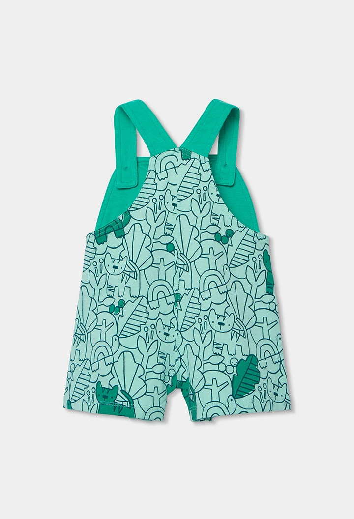 Conjunto punto estampado bebé algodón