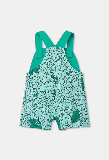 Conjunto punto estampado bebé algodón