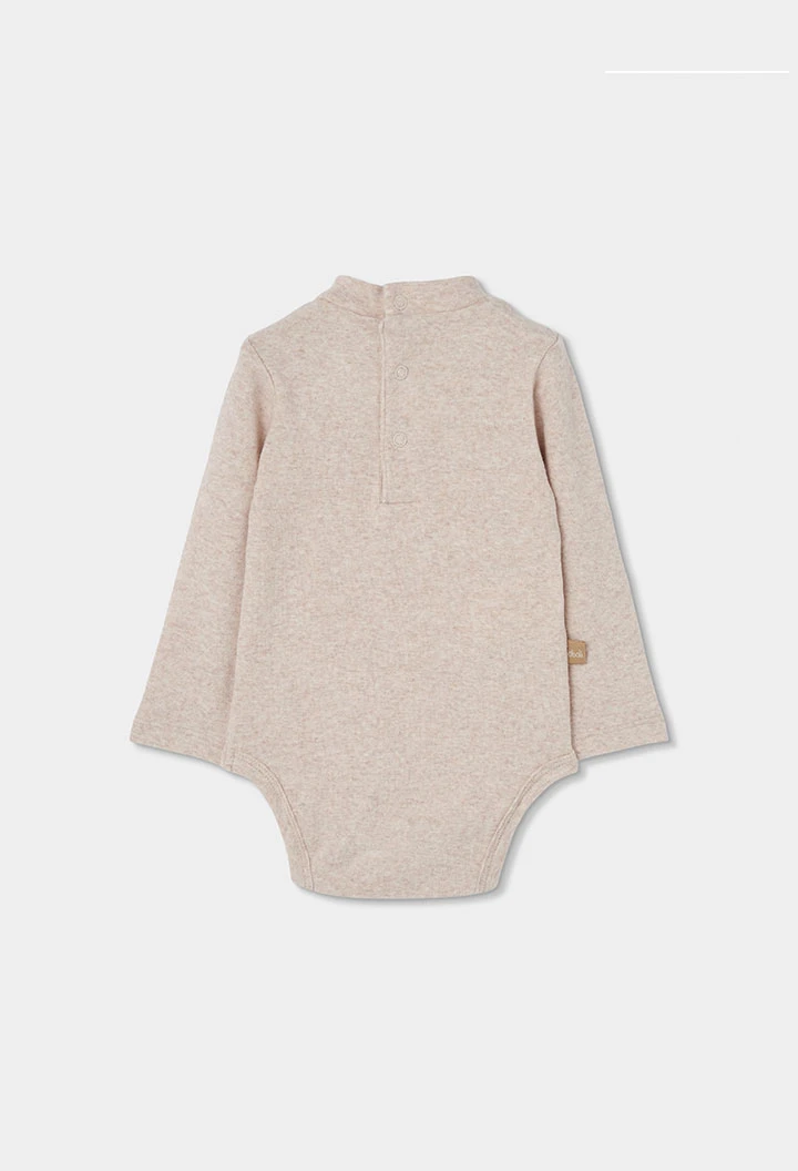 Ensemble denim bébé garçon bleu brodé d\'ours