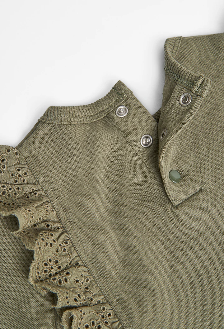 Sweat en molleton pour bébé fille -BCI