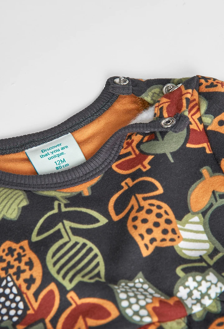 Robe en molleton pour bébé fille -BCI