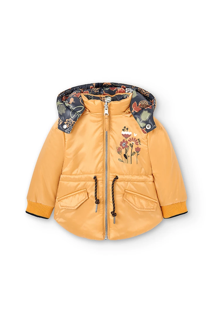 Parka reversibel technisches stoff für baby