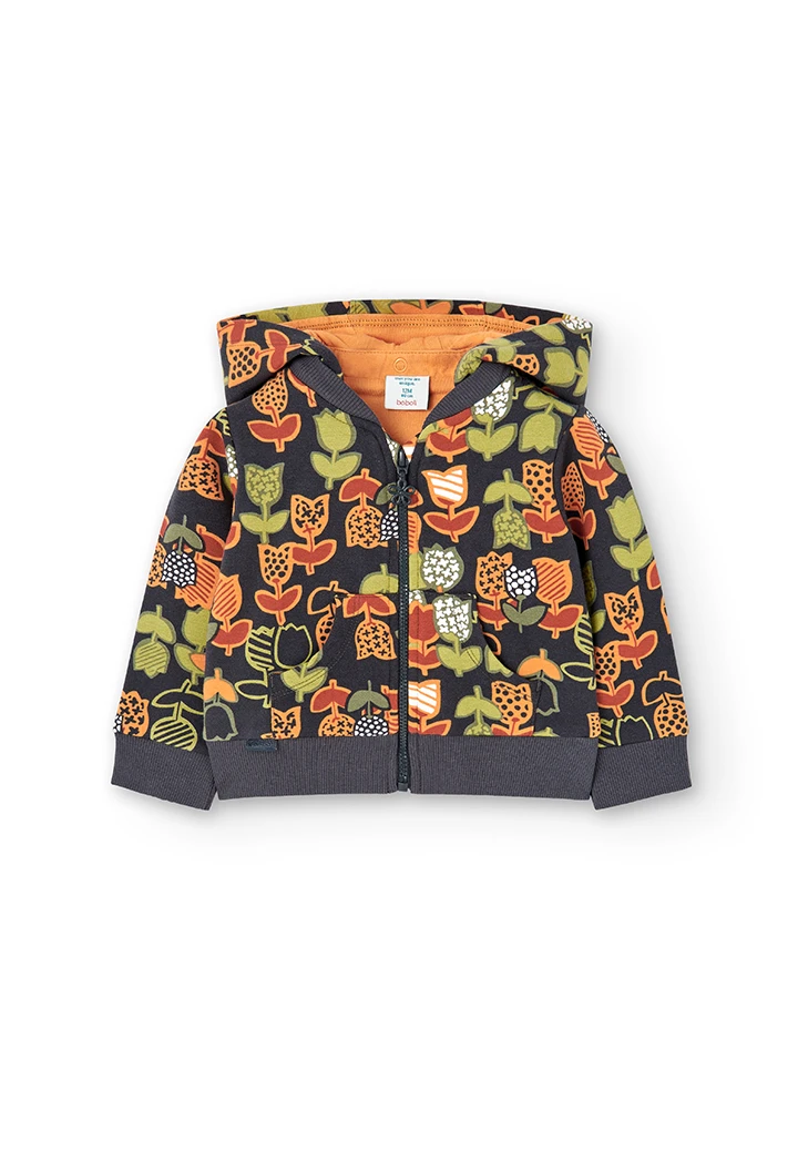 Casaco felpa estampado do bébé -BCI