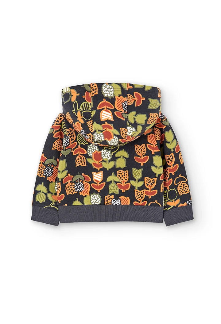 Casaco felpa estampado do bébé -BCI