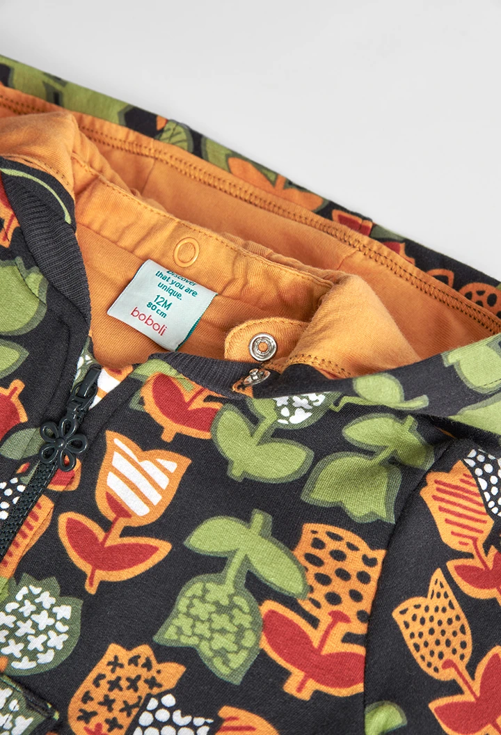 Casaco felpa estampado do bébé -BCI