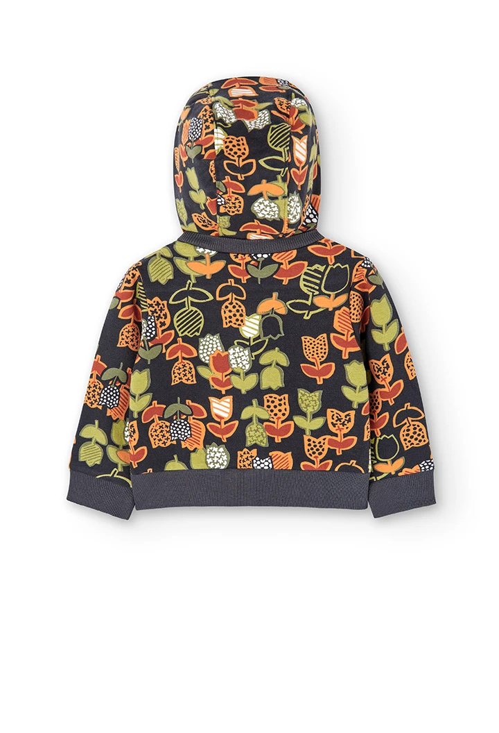 Casaco felpa estampado do bébé -BCI