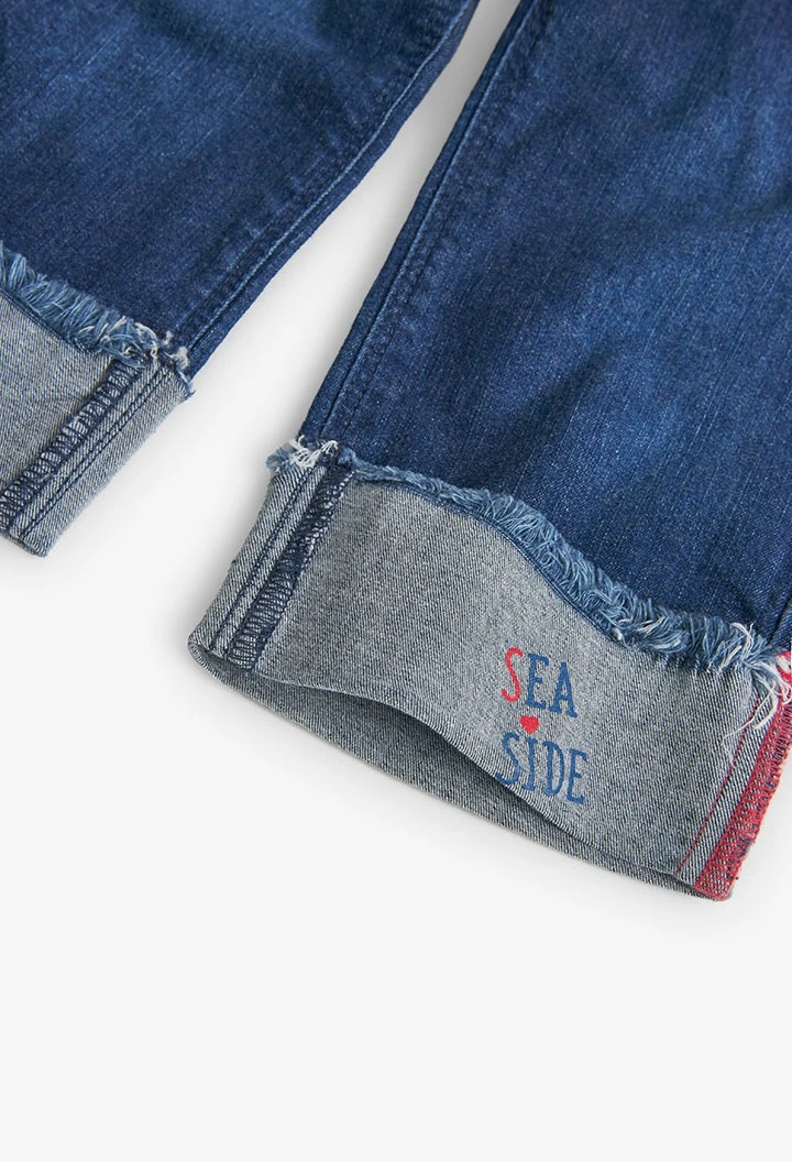 Jeans-Hose Stretch, für Baby-Mädchen, in Farbe Blau