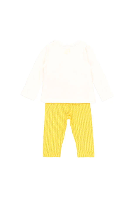 Pack en tricot pour bébé fille - organique