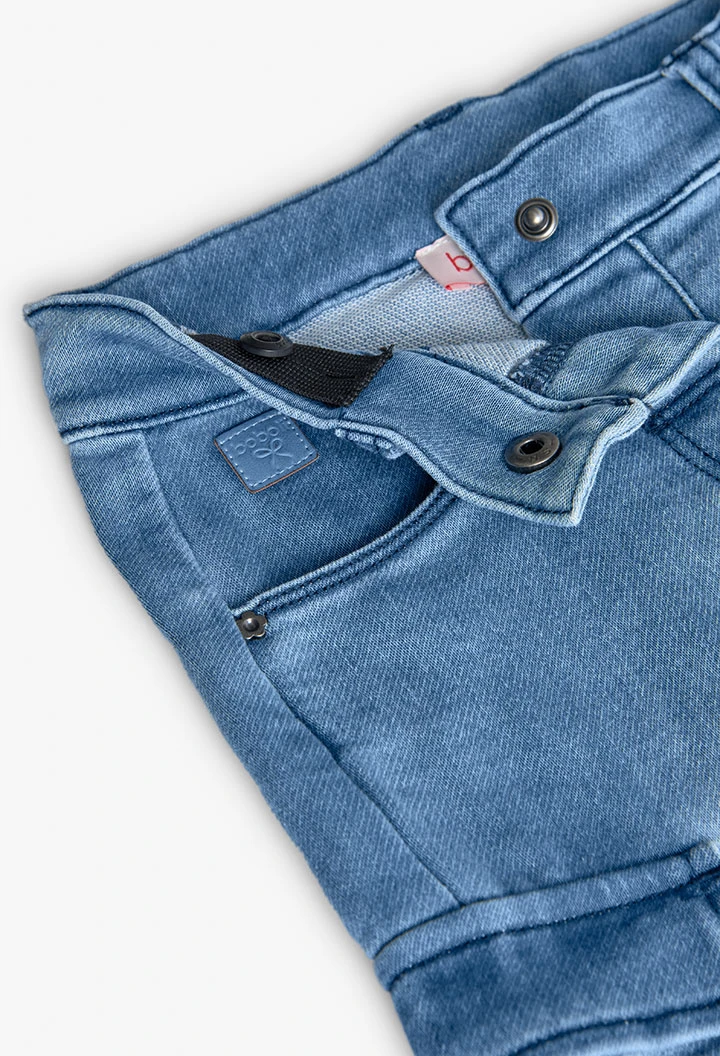 Mädchenjeanshose blau