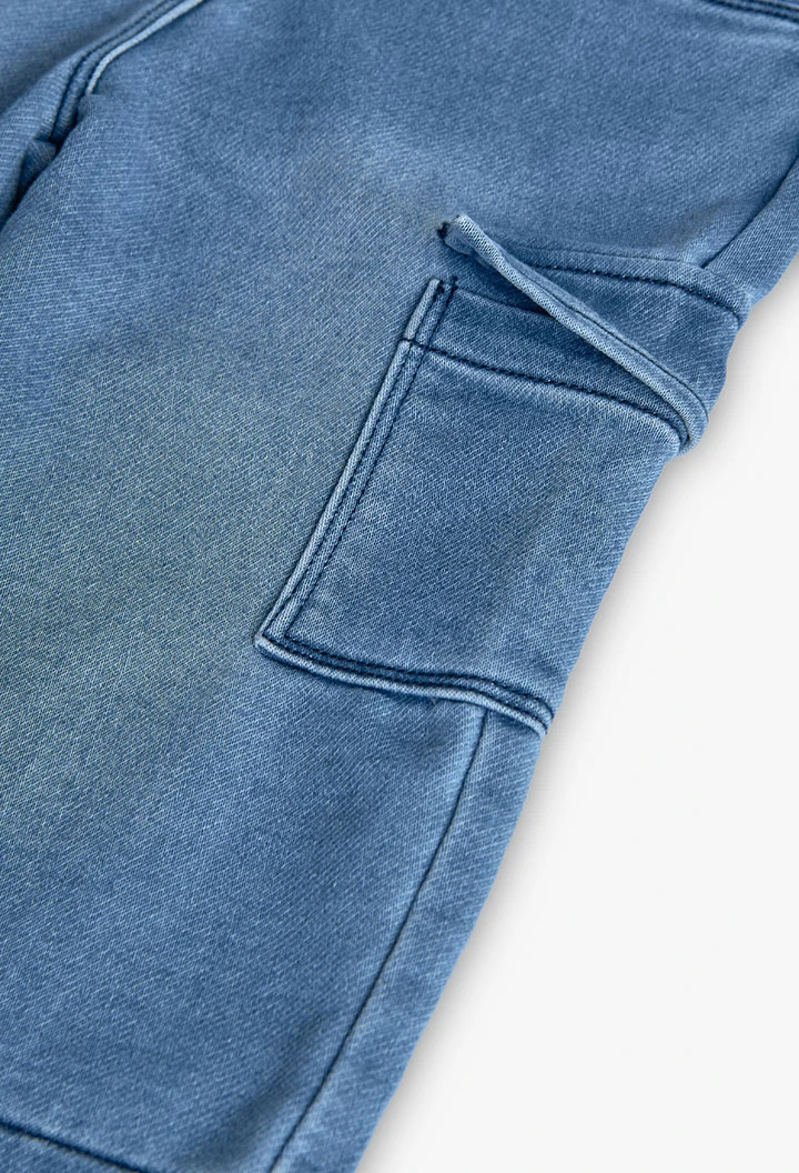 Mädchenjeanshose blau