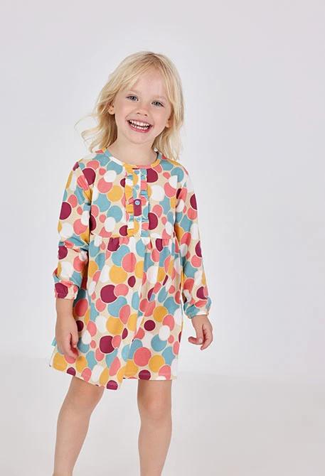 Vestit estampat multicolor