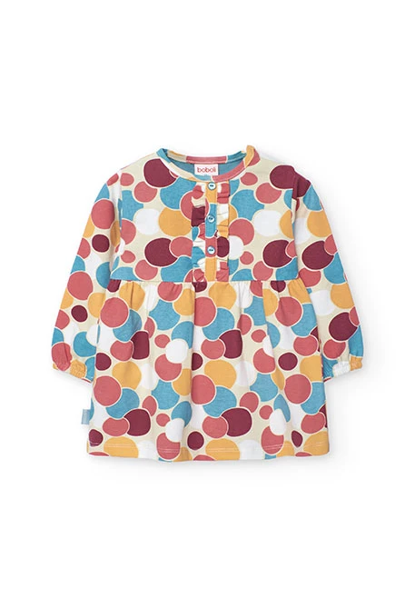 Vestit estampat multicolor