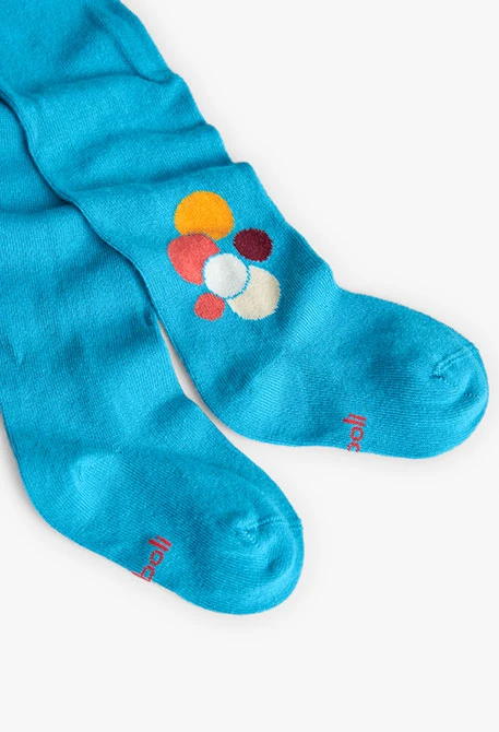 Collant a maglia verde