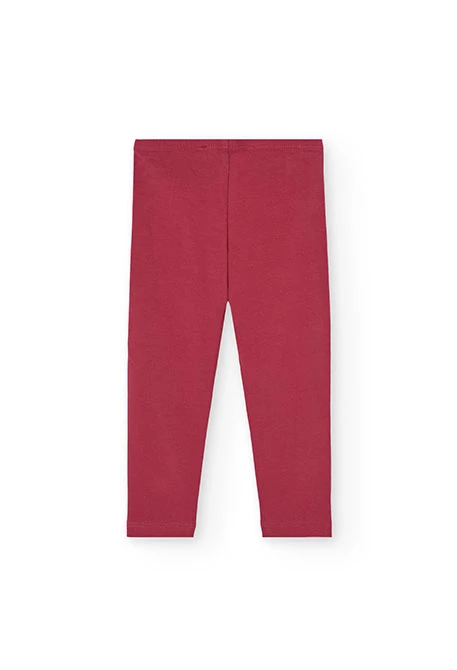 Ensemble fille en maille grise imprimée