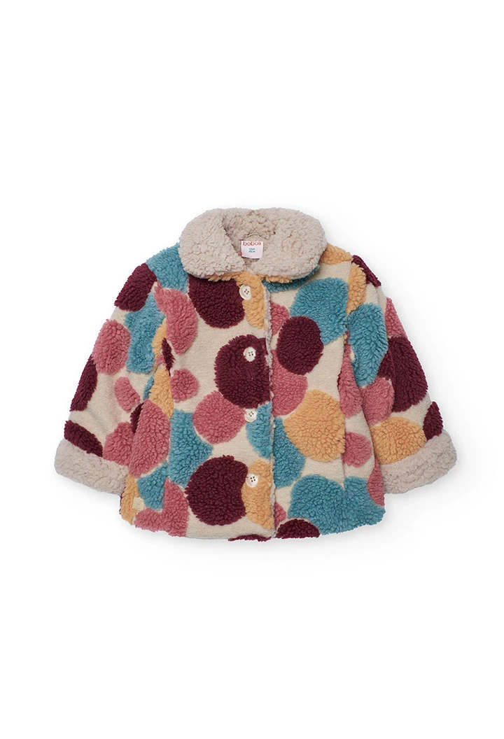 Chaqueta niña estampado