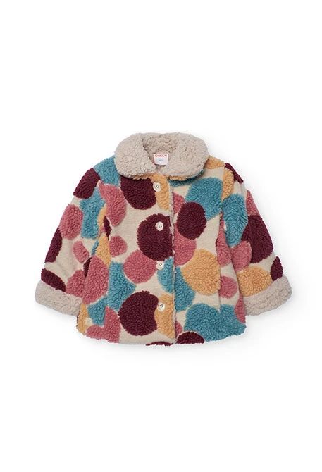 Chaqueta niña estampado