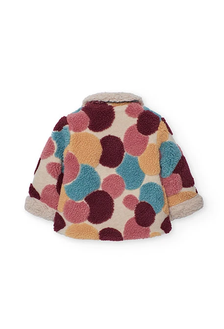 Chaqueta niña estampado