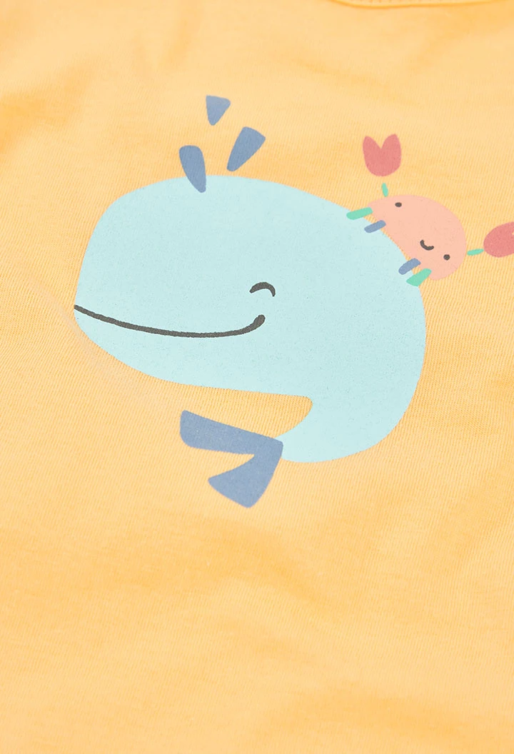 Conjunt nadó cotó groc