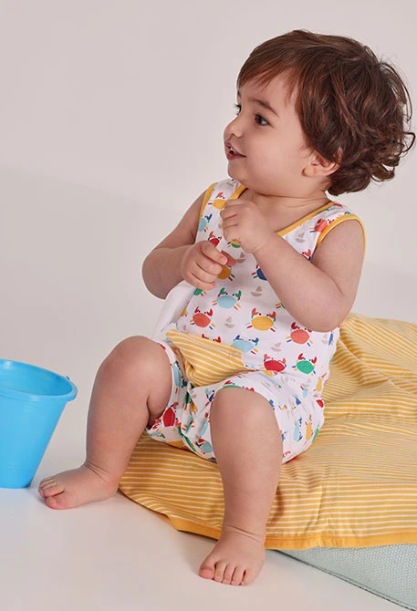 Pijama nadó punt estampat