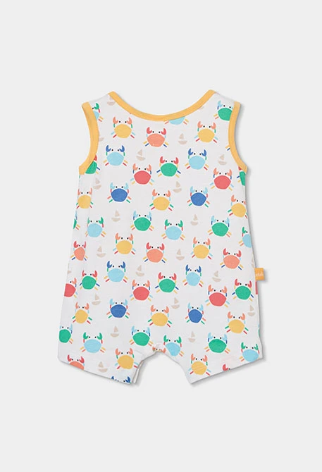 Pijama bebé malha estampado