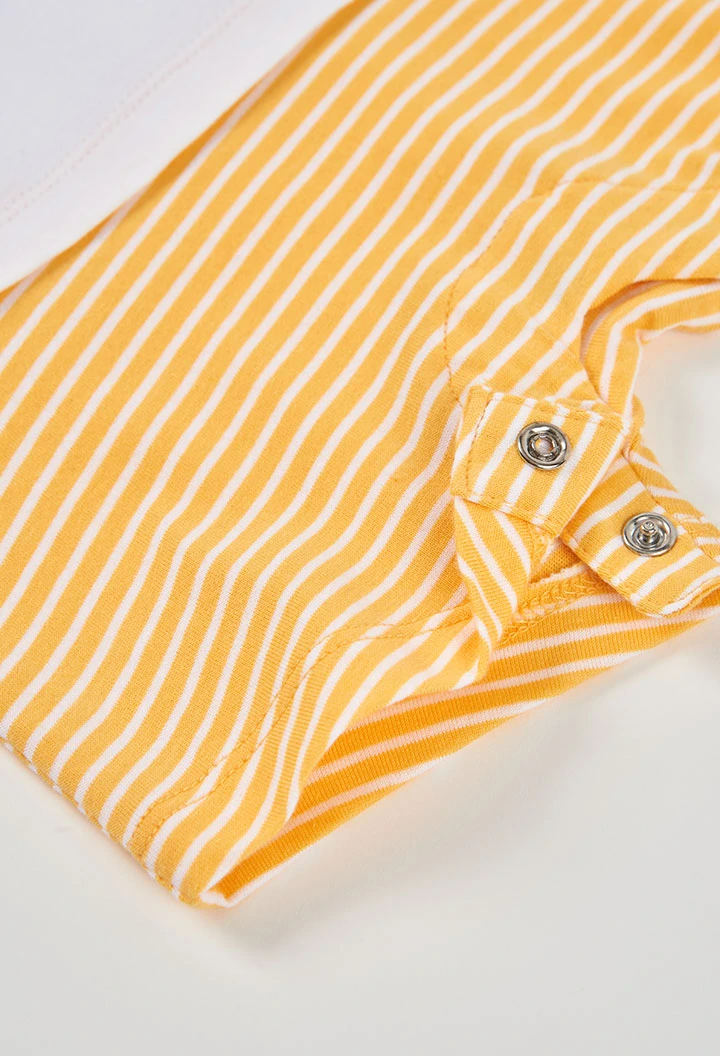 Babygrow de bebé em algodão branco