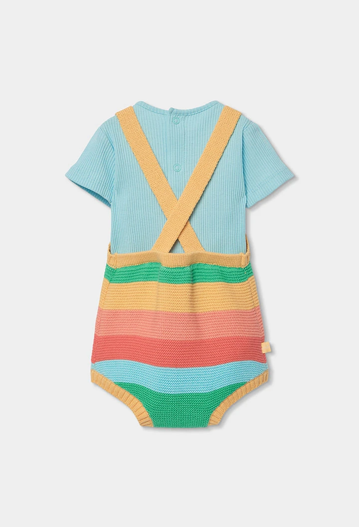 Ensemble de bébé en coton vert