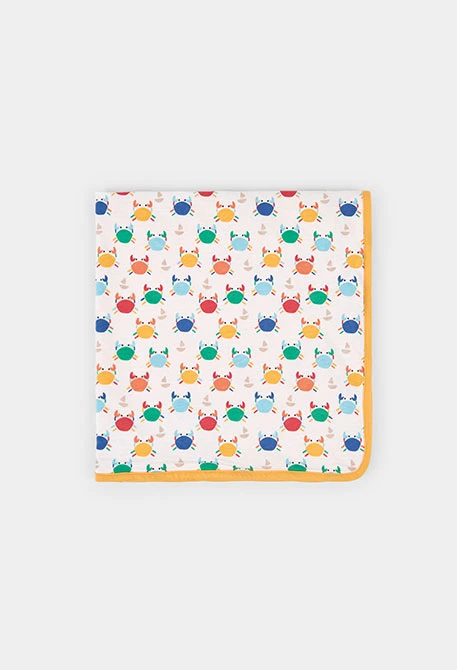 Couverture bébé en coton imprimé