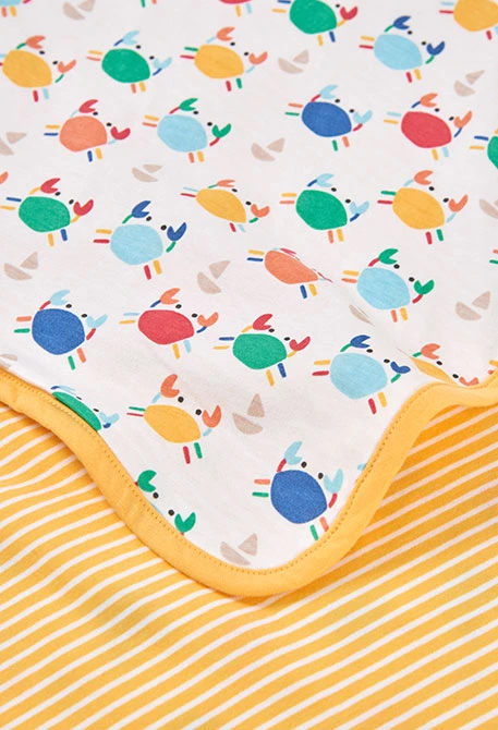 Manta nadó cotó estampada