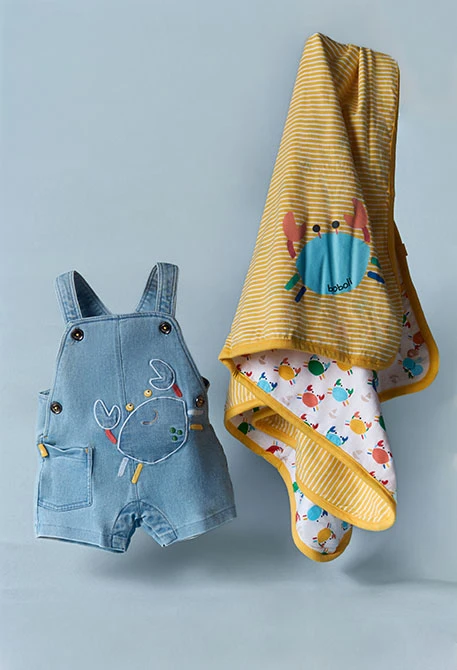 Manta bebé algodón estampado