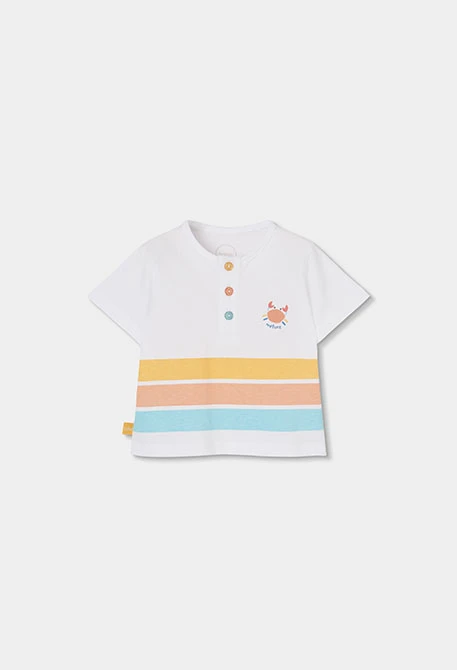 Ensemble coton blanc bébé