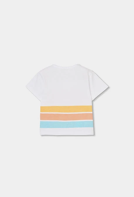 Conjunto algodão branco bebé