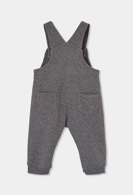 Conjunto bebé gris vigoré estampado pingüino
