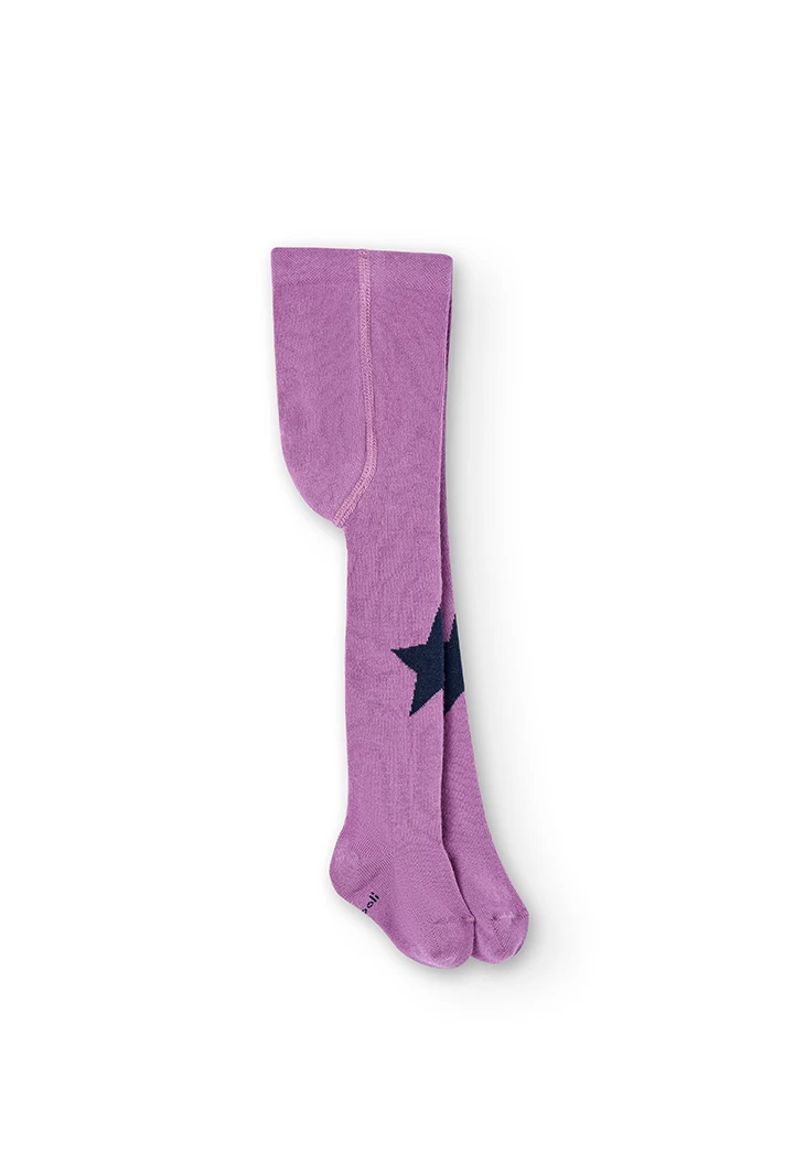 Thick tights \"stars\" for baby girl -BCI