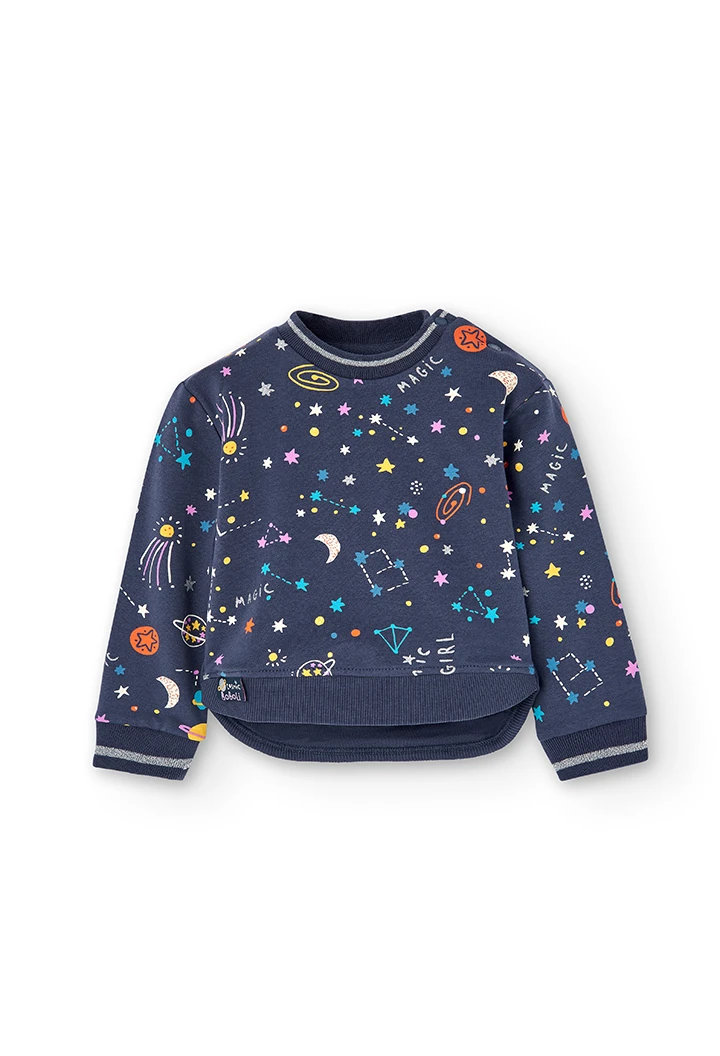 Sweatshirt felpa estampado do bébé -BCI
