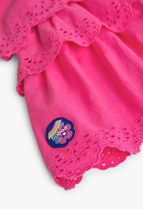 Baby girl's bastista dress in pink