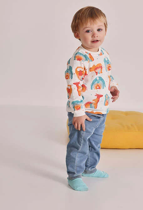 Ensemble bébé imprimé