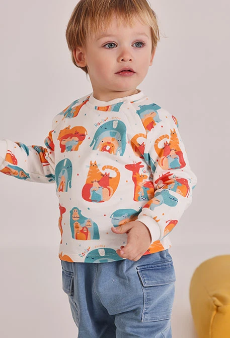 Conjunto bebé estampado