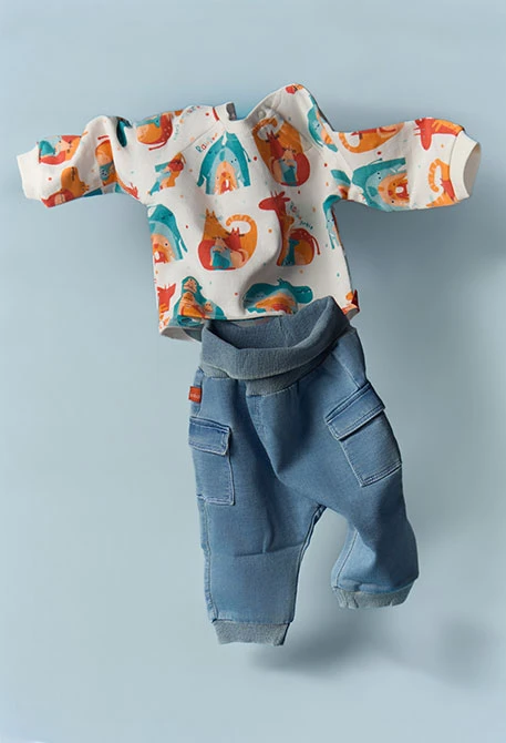 Conjunto bebé estampado