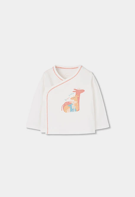 Set neonato stampato in cotone