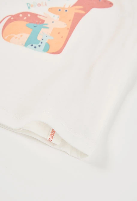 Conjunto bebé estampado algodão